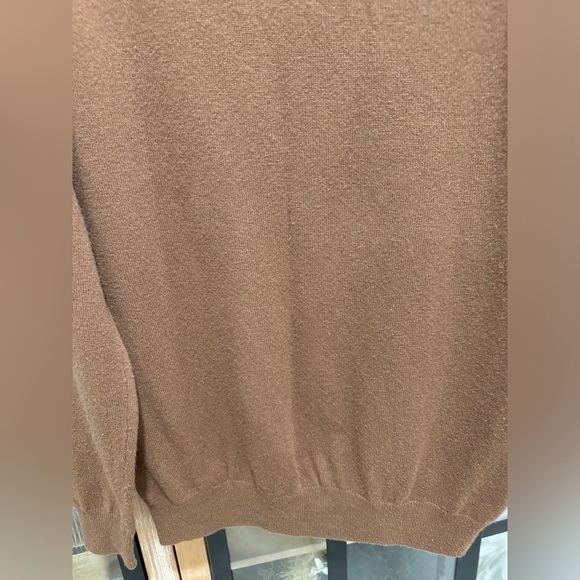 RODD & GUNN Cashmere optim wool 1/4 Half-Zip Sweater pullover merino chocolate - Picture 9 of 12